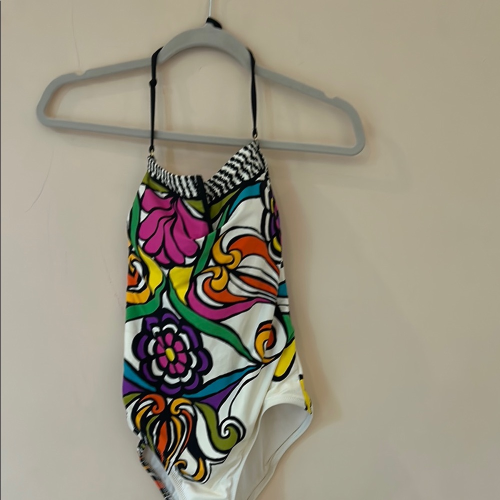 One piece bathing suit.